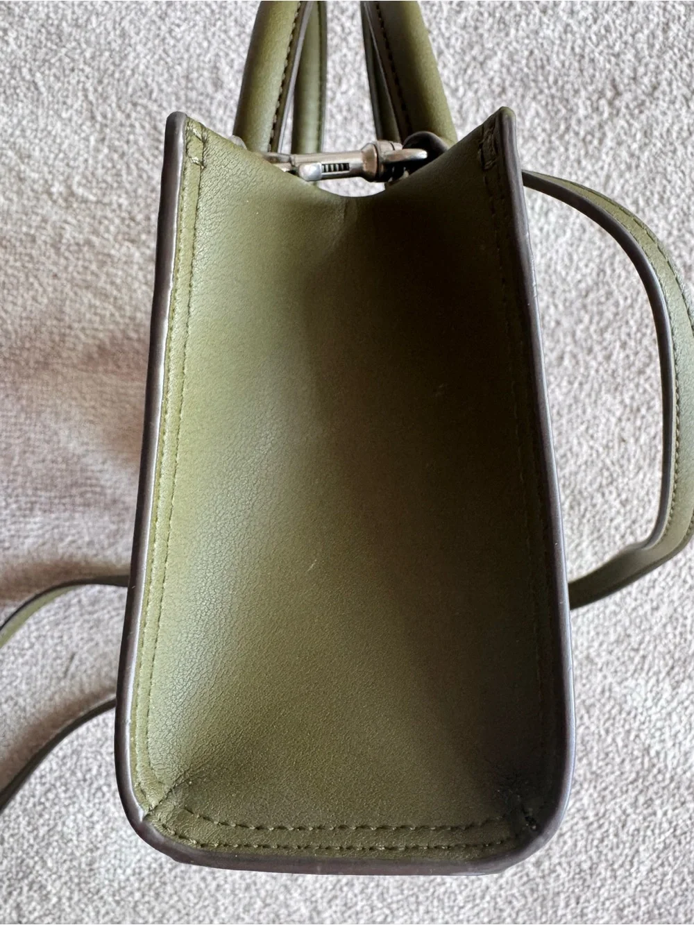 Tory Burch Olive Mini Top-Handle Crossbody